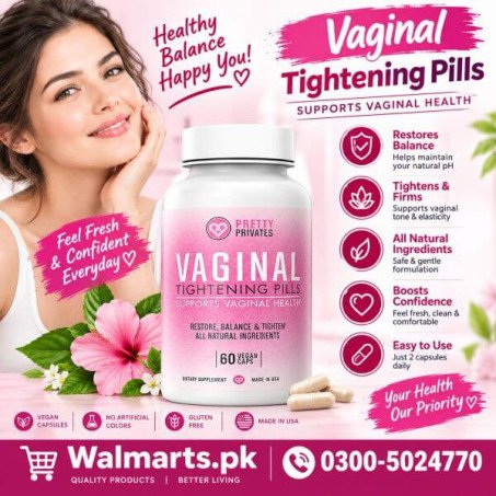 Pretty Privates Vaginal Tightening Pills 60 Capsules In Pakistan