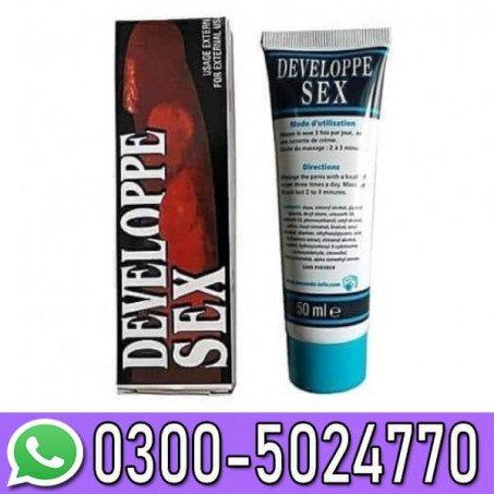 Developpe Sex Cream In Pakistan