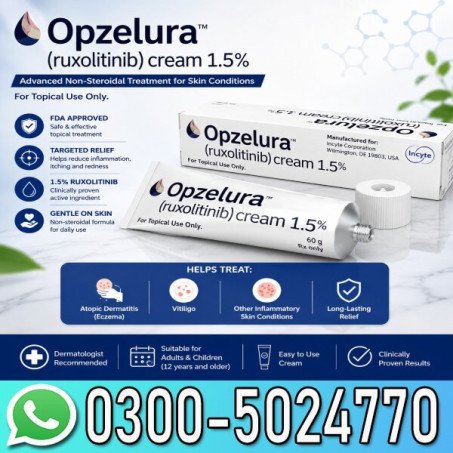 Opzelura Ruxolitinib Cream For Vitiligo In Pakistan