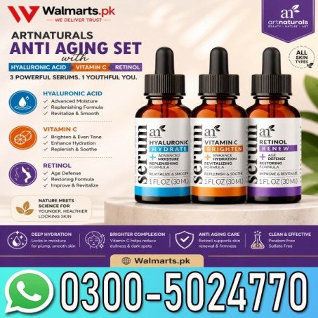Artnaturals Anti Aging Set With Vitamin C In Pakistan