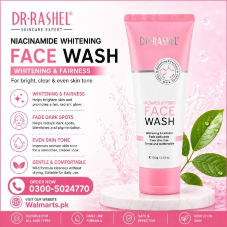 Dr Rashel Skin Care Niacinamide Whitening Face Wash In Pakistan