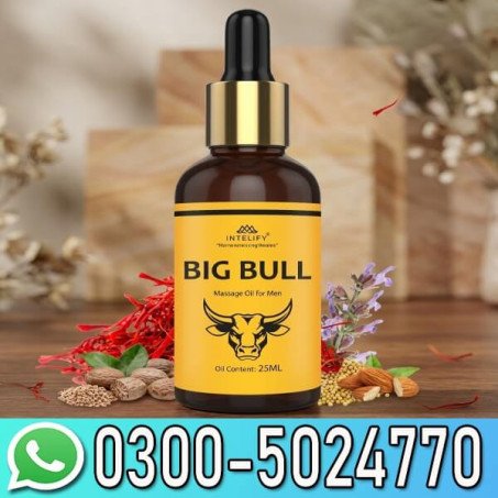 INTIMIFY Big Bull Massage Oil For Men In Pakistan