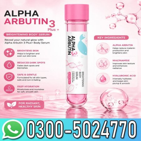 Alpha Arbutin Collagen Super Brightening Body Serum In Pakistan