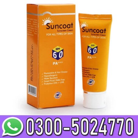 Suncoat Sunscreen Cream In Pakistan