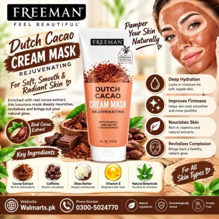 Freeman Exotic Blends Revitalizing Dutch Cacao Cream In Pakistan