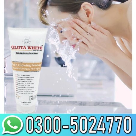 D'Lady Gluta White Skin Whitening Face Wash In Pakistan